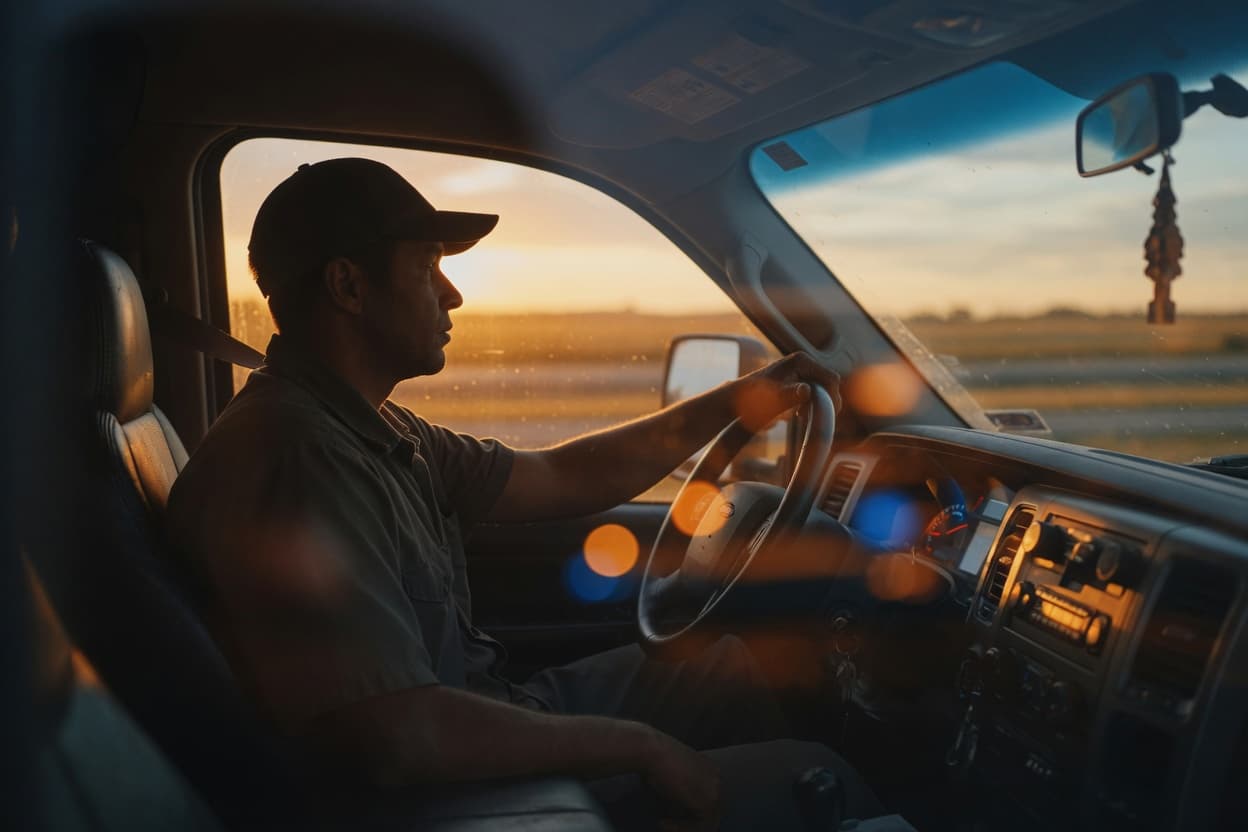 On the road